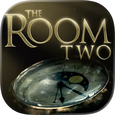 Ilustracja przedstawiająca różne urządzenia do gry w The Room Two z polskimi oznaczeniami platform